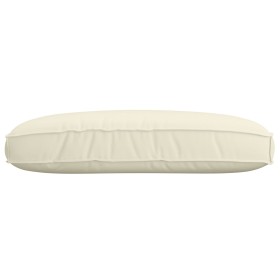 Cojín Exterior Crema Poliéster 120 x 12 x 80 cm de , Cojines para sillas y sofás - Ref: Foro24-42001570, Precio: 51,20 €, Des...