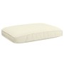 Cojín Exterior Crema Poliéster 120 x 12 x 80 cm de , Cojines para sillas y sofás - Ref: Foro24-42001570, Precio: 51,20 €, Des...