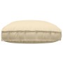 Cojín para Exterior Beige Algodón 120 x 12 x 80 cm de , Cojines para sillas y sofás - Ref: Foro24-42001571, Precio: 54,34 €, ...
