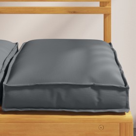 Cojines de palé para asiento 2 pcs Antracita 40x40x8 cm Tela Oxford de , Cojines para sillas y sofás - Ref: Foro24-42001578, ...