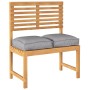 Cojines de Palet para asiento 2 pcs Gris 40x40x8 cm Tejido Oxford de , Cojines para sillas y sofás - Ref: Foro24-42001579, Pr...