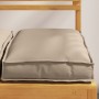 Cojines de Palet para Asiento 2 pcs Taupe 40x40x8 cm Tela Oxford de , Cojines para sillas y sofás - Ref: Foro24-42001583, Pre...