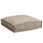 Cojines de Palet para Asiento 2 pcs Taupe 40x40x8 cm Tela Oxford de , Cojines para sillas y sofás - Ref: Foro24-42001583, Pre...