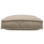 Cojines de Palet para Asiento 2 pcs Taupe 40x40x8 cm Tela Oxford de , Cojines para sillas y sofás - Ref: Foro24-42001583, Pre...