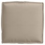 Cojines de Palet para Asiento 2 pcs Taupe 40x40x8 cm Tela Oxford de , Cojines para sillas y sofás - Ref: Foro24-42001583, Pre...