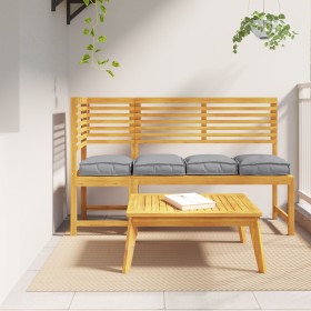 Cojines de Pallet para asiento 4 pcs Gris 40x40x8 cm Tela Oxford de , Cojines para sillas y sofás - Ref: Foro24-42001589, Pre...
