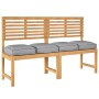 Cojines de Pallet para asiento 4 pcs Gris 40x40x8 cm Tela Oxford de , Cojines para sillas y sofás - Ref: Foro24-42001589, Pre...