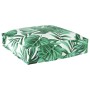 Cojines de Palets para Asiento 4 pcs Patrón de Hoja 40x40x8 cm Tela Oxford de , Cojines para sillas y sofás - Ref: Foro24-420...