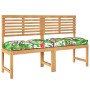 Cojines de palets para asiento 4 pcs Jungla tropical 40x40x8 cm Tela Oxford de , Cojines para sillas y sofás - Ref: Foro24-42...