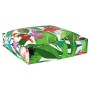 Cojines de palets para asiento 4 pcs Jungla tropical 40x40x8 cm Tela Oxford de , Cojines para sillas y sofás - Ref: Foro24-42...