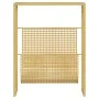 Golden steel magazine rack 35x15x45 cm by vidaXL, Magazine racks - Ref: Foro24-331669, Price: 49,15 €, Discount: %