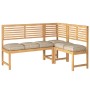 Cojines de Pallet para Asientos 6 pcs Taupe 40x40x8 cm Tela Oxford de , Cojines para sillas y sofás - Ref: Foro24-42001603, P...