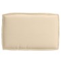 Cojín de palet  para asiento beige 60x40x8 cm tela Oxford | Foro24.es | Tu tienda online para hogar, jardín y más Foro24.es