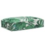 Cojín de Palet para Asiento Patrón de Hoja 60x40x8 cm Tela Oxford de , Cojines para sillas y sofás - Ref: Foro24-42001616, Pr...