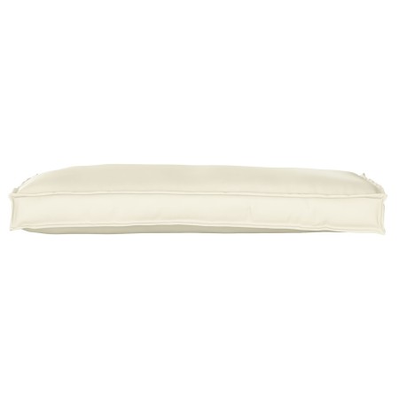 Cojín de Palet para Banco Crema 100x40x8 cm Tejido Oxford de , Cojines para sillas y sofás - Ref: Foro24-42001620, Precio: 35...
