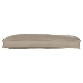 Cojín para Palet para Banco Taupe 100x40x8 cm Tela Oxford de , Cojines para sillas y sofás - Ref: Foro24-42001623, Precio: 35...