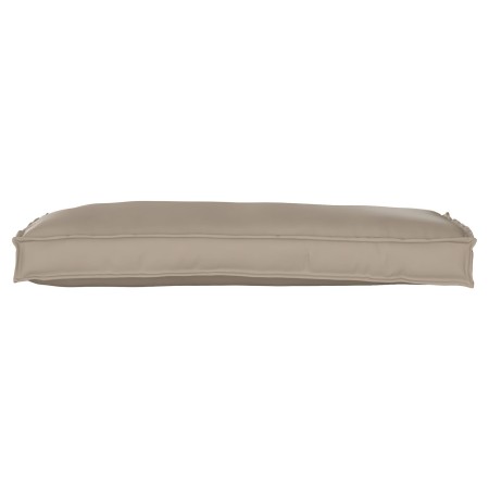 Cojín para Palet para Banco Taupe 100x40x8 cm Tela Oxford de , Cojines para sillas y sofás - Ref: Foro24-42001623, Precio: 35...