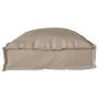 Cojín para Palet para Banco Taupe 100x40x8 cm Tela Oxford de , Cojines para sillas y sofás - Ref: Foro24-42001623, Precio: 35...
