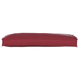 Cojín de Palets para Banco Rojo Vino 100x40x8 cm Tela Oxford de , Cojines para sillas y sofás - Ref: Foro24-42001624, Precio:...