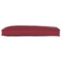 Cojín de Palets para Banco Rojo Vino 100x40x8 cm Tela Oxford de , Cojines para sillas y sofás - Ref: Foro24-42001624, Precio:...