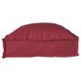 Cojín de Palets para Banco Rojo Vino 100x40x8 cm Tela Oxford de , Cojines para sillas y sofás - Ref: Foro24-42001624, Precio:...