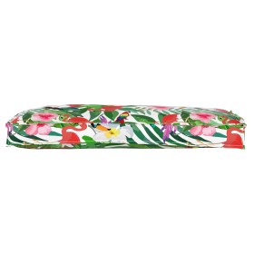 Cojín de Palet para Banco Selva Tropical 100x40x8 cm Tejido Oxford de , Cojines para sillas y sofás - Ref: Foro24-42001627, P...