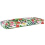Cojín de Palet para Banco Selva Tropical 100x40x8 cm Tejido Oxford de , Cojines para sillas y sofás - Ref: Foro24-42001627, P...