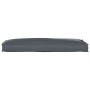 Cojín Exterior Antracita Poliéster 110 cm x 40 cm x 8 cm de , Cojines para sillas y sofás - Ref: Foro24-42001628, Precio: 36,...