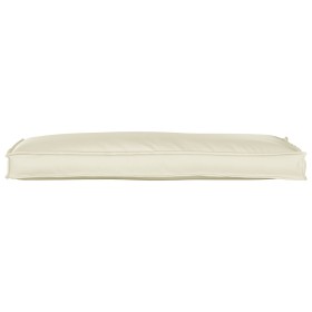 Cojín para Palets Crema 110x40x8 cm Tela Oxford de , Cojines para sillas y sofás - Ref: Foro24-42001630, Precio: 36,53 €, Des...