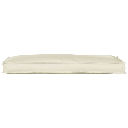 Cojín para Palets Crema 110x40x8 cm Tela Oxford de , Cojines para sillas y sofás - Ref: Foro24-42001630, Precio: 36,53 €, Des...
