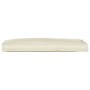 Cojín para Palets Crema 110x40x8 cm Tela Oxford de , Cojines para sillas y sofás - Ref: Foro24-42001630, Precio: 36,53 €, Des...