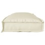 Cojín para Palets Crema 110x40x8 cm Tela Oxford de , Cojines para sillas y sofás - Ref: Foro24-42001630, Precio: 36,53 €, Des...