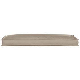Cojín de Pallet para Banco Taupe 110x40x8 cm Tejido Oxford de , Cojines para sillas y sofás - Ref: Foro24-42001633, Precio: 3...