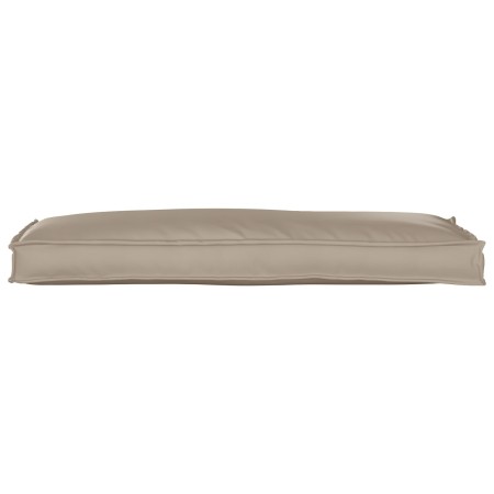 Cojín de Pallet para Banco Taupe 110x40x8 cm Tejido Oxford de , Cojines para sillas y sofás - Ref: Foro24-42001633, Precio: 3...