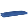 Cojín de Pallet para Banco Azul Real 110x40x8 cm Tejido Oxford de , Cojines para sillas y sofás - Ref: Foro24-42001635, Preci...