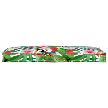 Cojín de Palet para Banco Jungla Tropical 110x40x8 cm Tela Oxford de , Cojines para sillas y sofás - Ref: Foro24-42001637, Pr...
