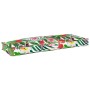 Cojín de Palet para Banco Jungla Tropical 110x40x8 cm Tela Oxford de , Cojines para sillas y sofás - Ref: Foro24-42001637, Pr...