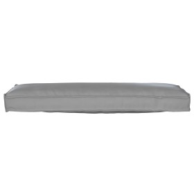 Cojín de Palet para Banco Gris 120x40x8 cm de Tela Oxford de , Cojines para sillas y sofás - Ref: Foro24-42001639, Precio: 38...