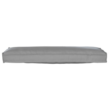 Cojín de Palet para Banco Gris 120x40x8 cm de Tela Oxford de , Cojines para sillas y sofás - Ref: Foro24-42001639, Precio: 38...