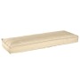 Cojín de Palet para Banco Beige 120x40x8 cm Tela Oxford de , Cojines para sillas y sofás - Ref: Foro24-42001641, Precio: 38,6...