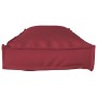 Cojín de palet para banco rojo vino 120x40x8 cm de , Cojines para sillas y sofás - Ref: Foro24-42001644, Precio: 38,36 €, Des...