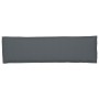 Cojín Antracita Poliéster 140 cm x 40 cm x 8 cm Fundas removibles de , Cojines para sillas y sofás - Ref: Foro24-42001648, Pr...