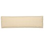 Cojín Exterior Beige Poliéster 40 x 140 cm Fundas Quita de , Cojines para sillas y sofás - Ref: Foro24-42001651, Precio: 40,7...