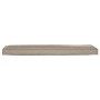 Cojín de Exterior Taupe Poliéster 140 cm de largo Duradero de , Cojines para sillas y sofás - Ref: Foro24-42001653, Precio: 4...