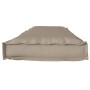 Cojín de Exterior Taupe Poliéster 140 cm de largo Duradero de , Cojines para sillas y sofás - Ref: Foro24-42001653, Precio: 4...