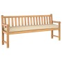 Cojín de Exterior Beige Poliéster 200 cm x 40 cm de , Cojines para sillas y sofás - Ref: Foro24-42001681, Precio: 50,84 €, De...