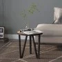 Black and yellow MDF coffee table Ø35 cm by vidaXL, Side tables - Ref: Foro24-331665, Price: 31,54 €, Discount: %