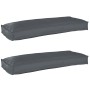 Cojines de Silla y Sofá Antracita Poliéster Grande de , Cojines para sillas y sofás - Ref: Foro24-42001688, Precio: 62,67 €, ...