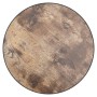 Mesita de centro MDF negro y amarillo Ø35 cm de vidaXL, Mesas auxiliares - Ref: Foro24-331665, Precio: 32,26 €, Descuento: %