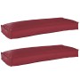 Cojines de Silla y Sofá  Rojo Vino Poliéster Estándar Rectangular | Foro24.es | Tu tienda online para hogar, jardín y más Foro24.es